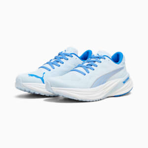 Tenis de correr Magnify NITRO 2 para mujer, Icy Blue-Ultra Blue, extralarge